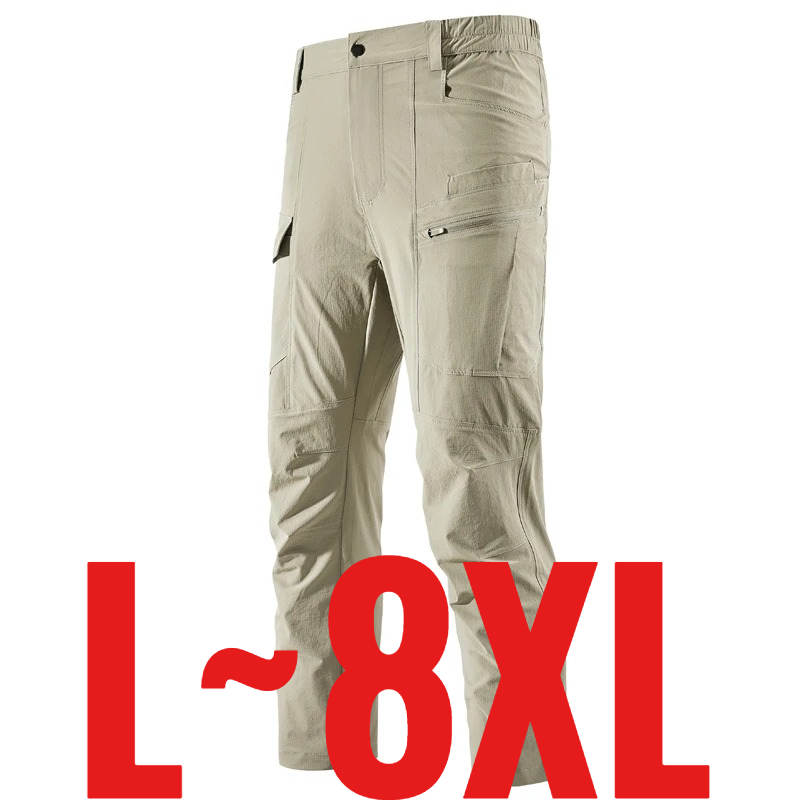 Outdoor Sport Hiking Pants - Pantalon Cargo Décontracté Homme Grande Taille
