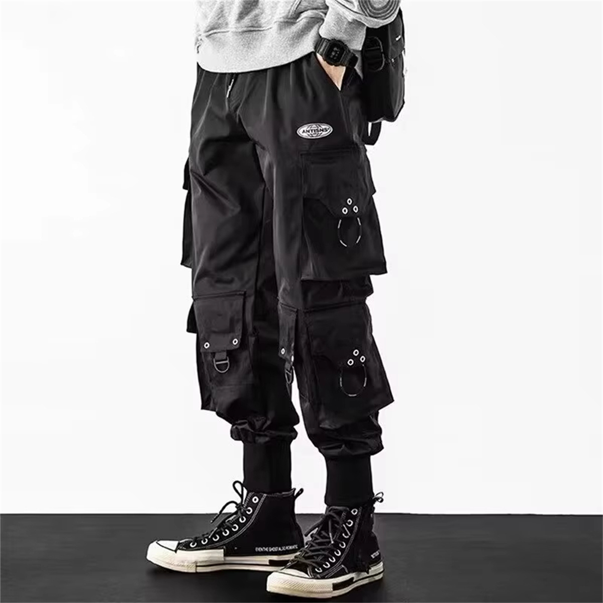 Outdoor Sport Hiking Pants - Pantalon cargo baggy vintage pour homme,