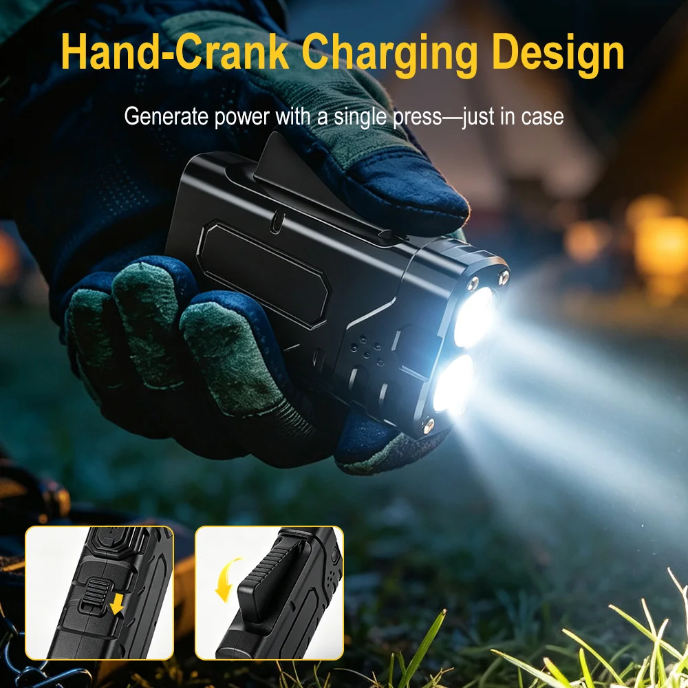 BORUIiT Lampe de poche LED EDC - Outdoor Sport Lights avis et prix