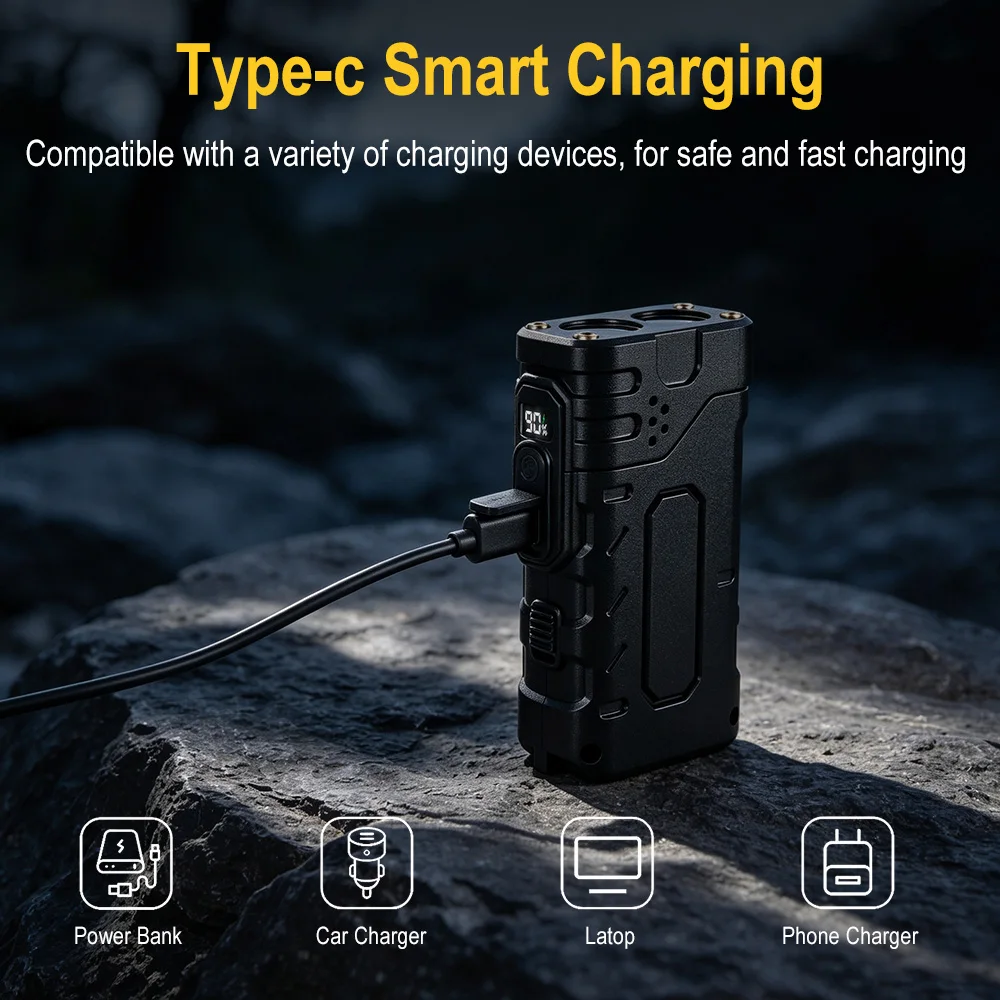 BORUIiT Lampe de poche LED EDC - Outdoor Sport Lights avis et prix