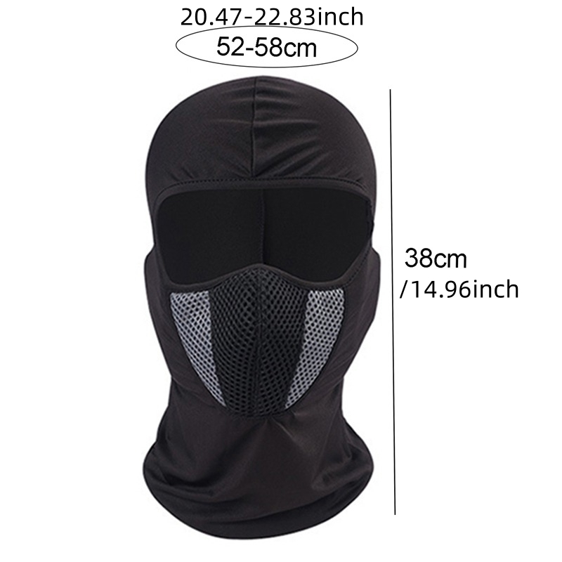 Masque tactique intégral, cago - Outdoor Sport Using A Bike avis et prix